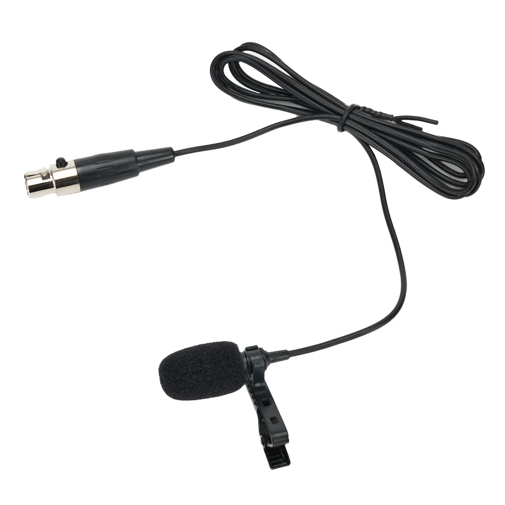 High Quality Lavalier Lapel Microphone 3.5mm XLR 3-Pin XLR 4-Pin For For Wireless System