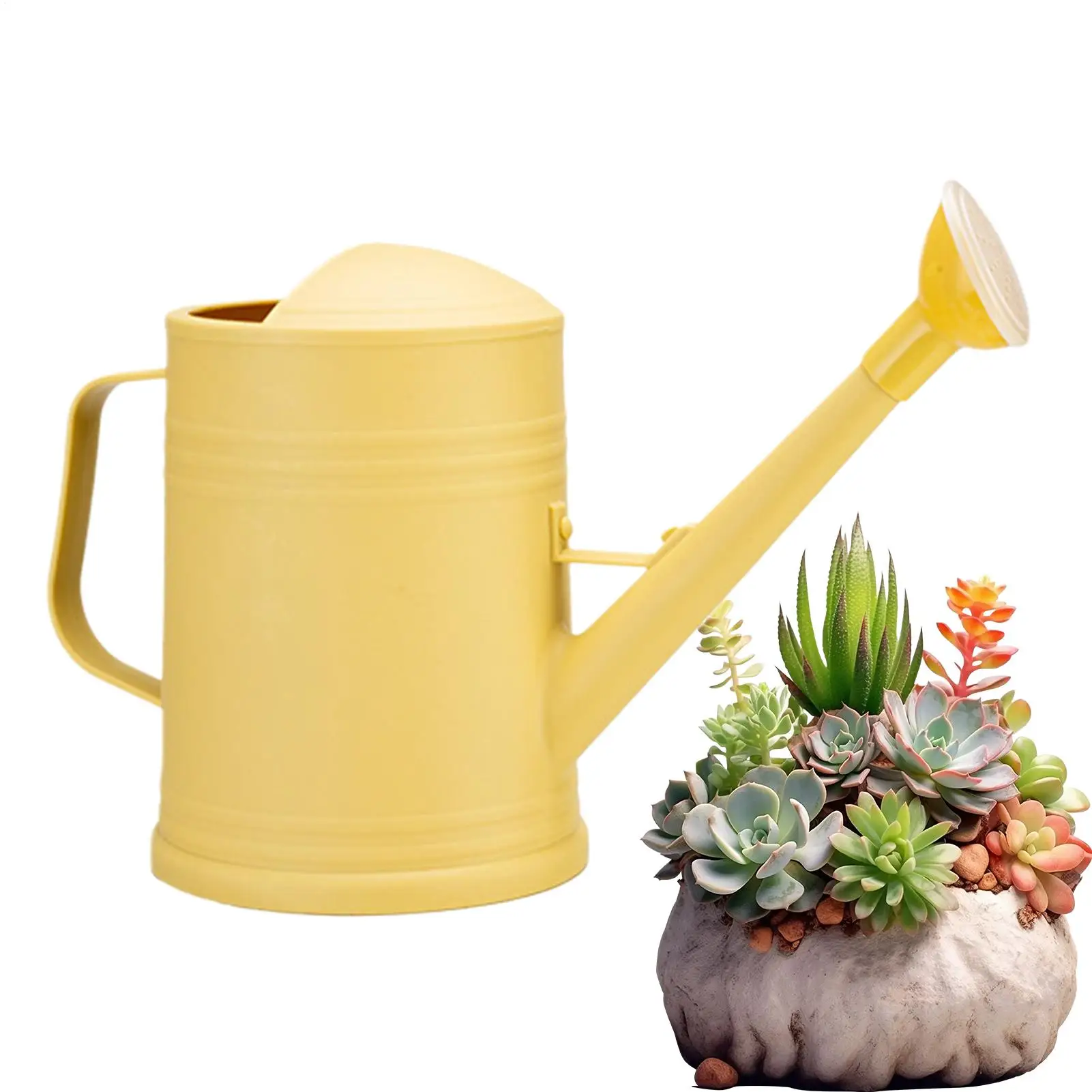 2 L Plant Watering Kettle Fine Mist Watering Can Comfortable Grip Indoor Outdoor Plants Watering Can For Backyard Porch