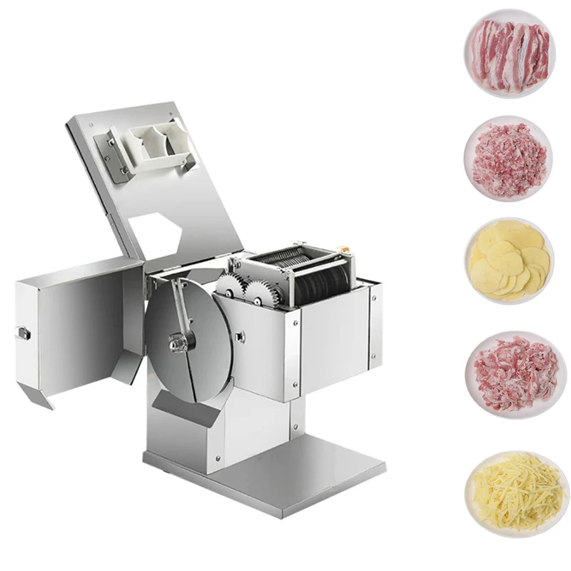 Commercial Meat Cutter Dicing Machine Electric Fresh Meat Slicing Machine Meat Cutter