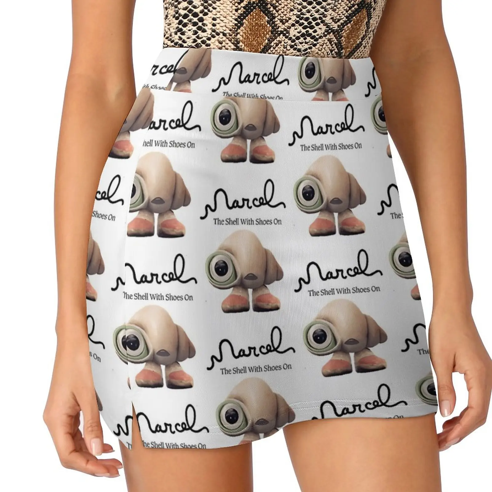 Marcel The Shell With Shoes On Comedy Film Mini Skirt Clothes for summer 90s vintage clothes