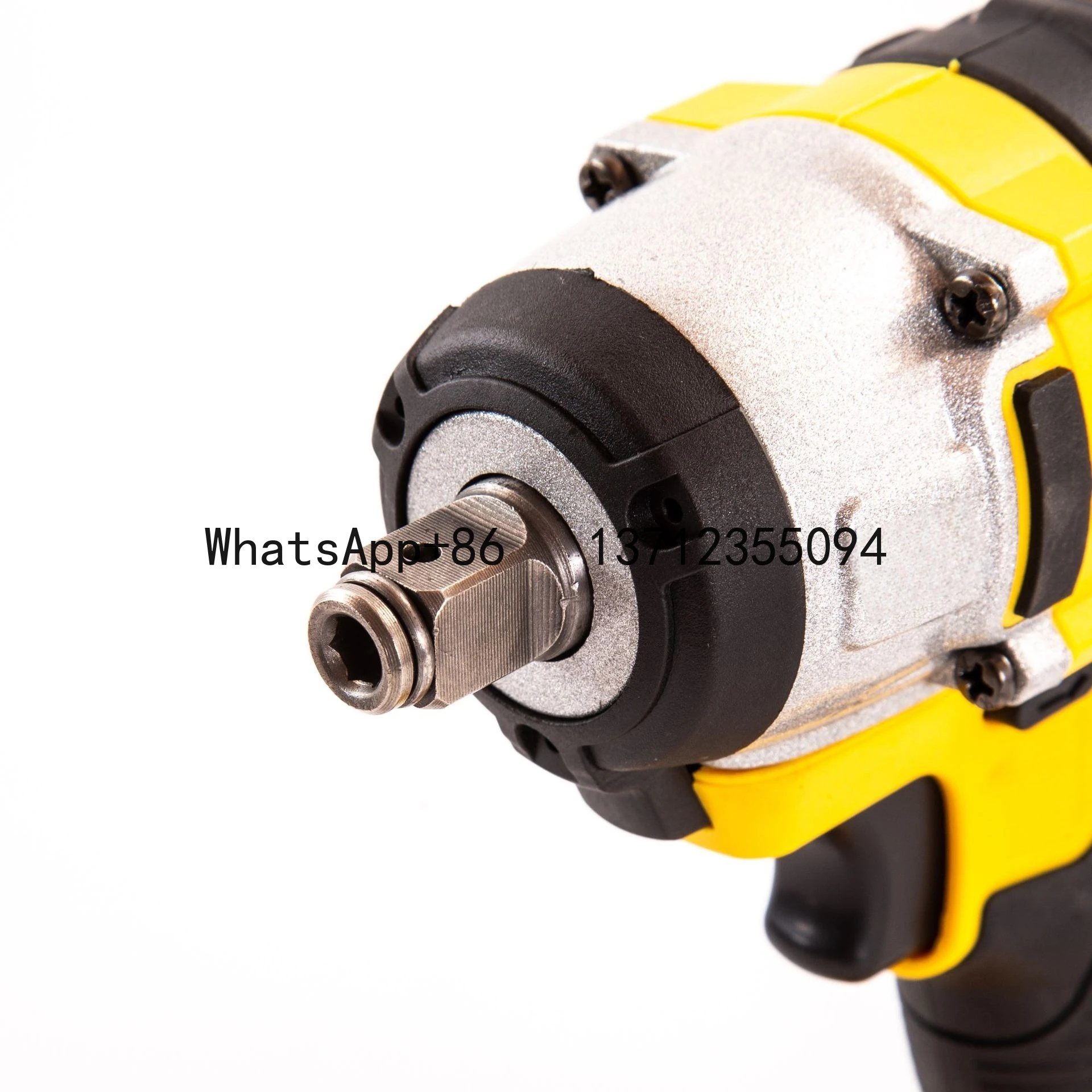 Factory Price Rechargeable Yellow Spanner Screwdriver Tool Set Diy Industrial Grade Electric Wrench With Battery Charger