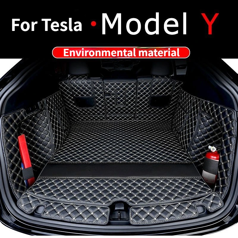 For Tesla model Y Cargo Liner Full Surrounded model Y Car Trunk Mat