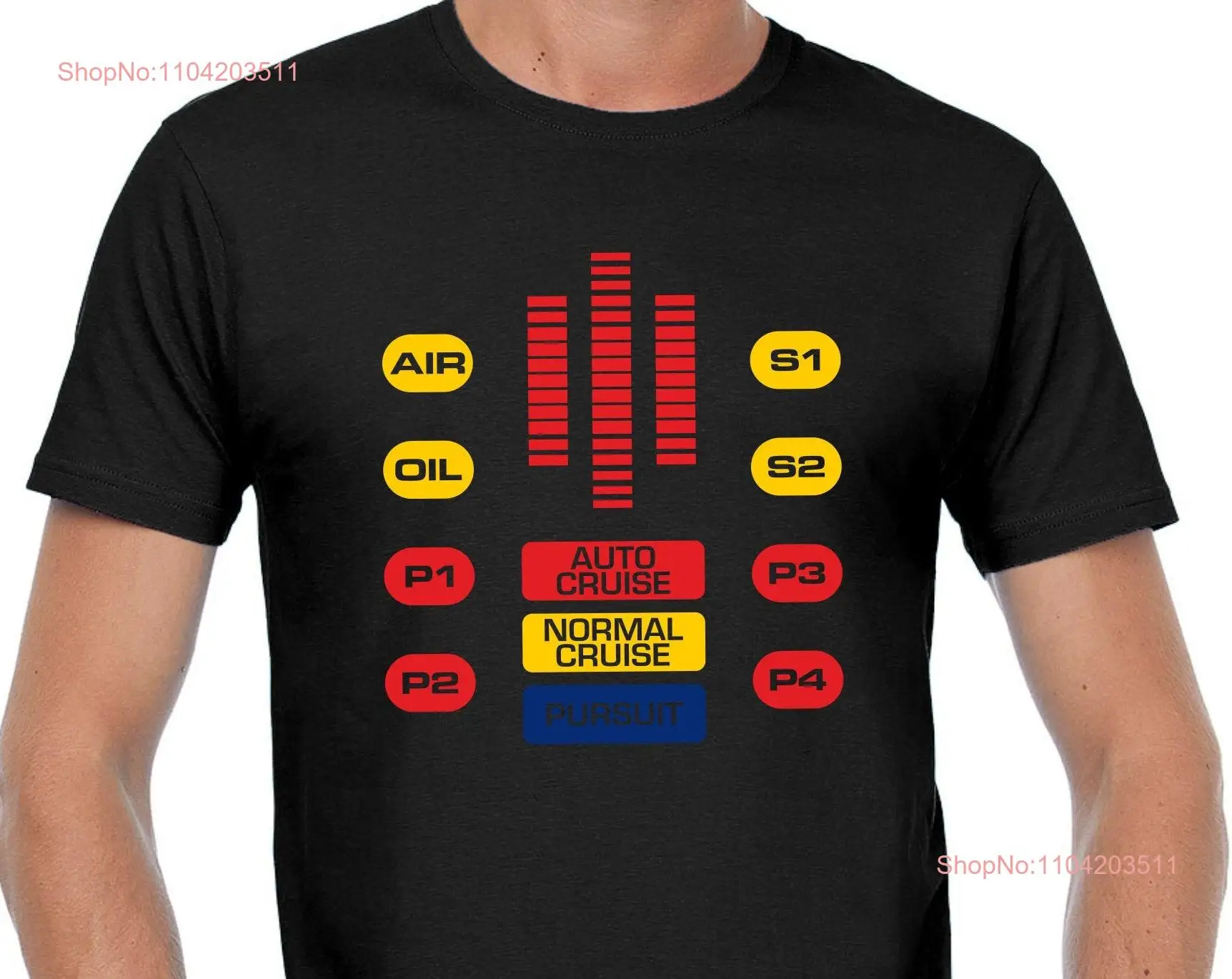 KITT Cockpit Michael Knight David Hasselhoff Rider Led 80s Cult Trans AM Transam Car Retro Foundation Industries TV T Shirt