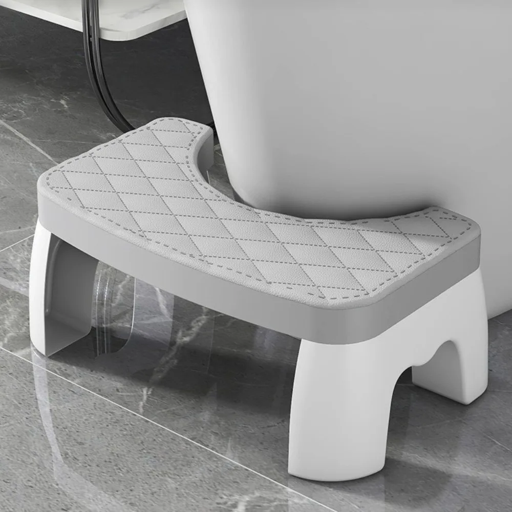 Waterproof Potty Step Stool Removable Ergonomic Design Squat Aid Stool Non-slip Multifunctional Bathroom Step Stool Adults