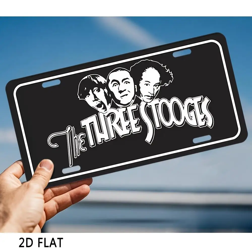 2D Flat, Three Idiots Wild Vintage Wall Art, Durable 2D Flat Metal Decor, Suitable for Home, Garage, Man Cave, Sports Bar
