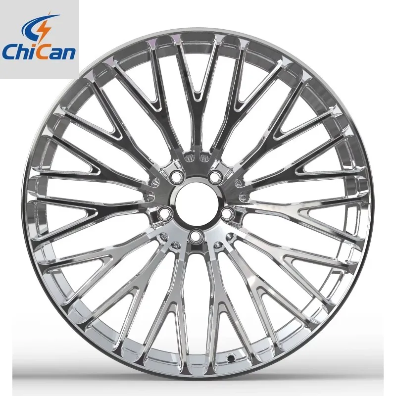 

【2026】Chican Custom Forged High Quality Custom Forged Wheels 22-24 Inch Rims Polished Chromed for Mercedes Gls Range Rover Bentl