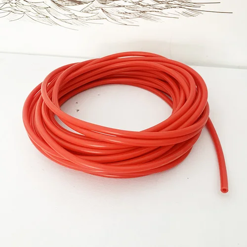 Imagen 2 del producto Manguera Universal de silicona para vacío de coche, tubo de línea de carreras, azul, negro, rojo, diámetro interior de 3/4mm de espesor, 4mm de longitud, 1M, 3M, 5M