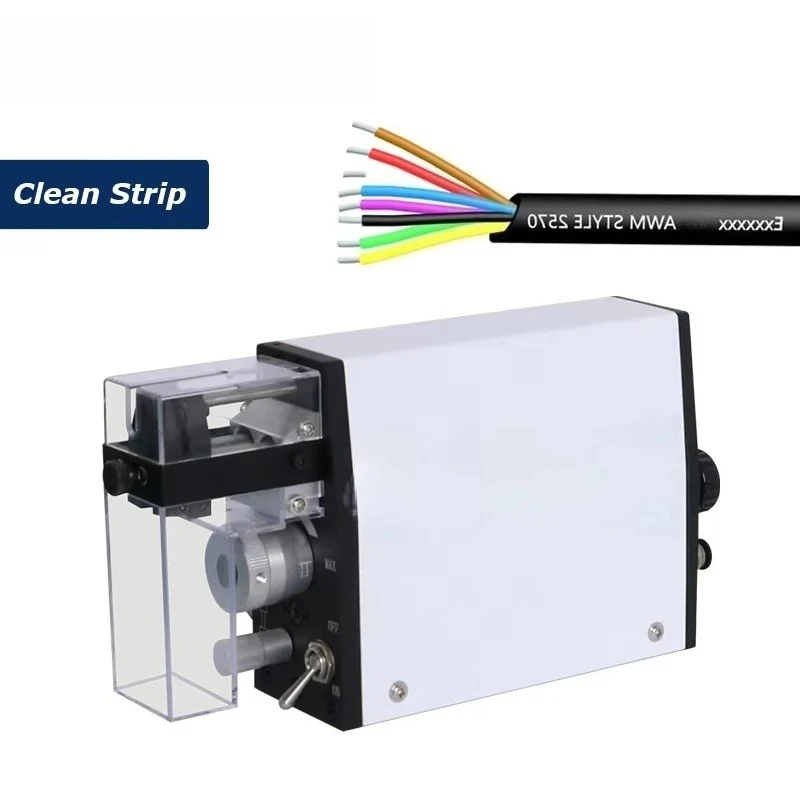 Portable Pneumatic Wire Stripper, High‑Precision Induction Cable Stripping Machine for Wire Harness Processing
