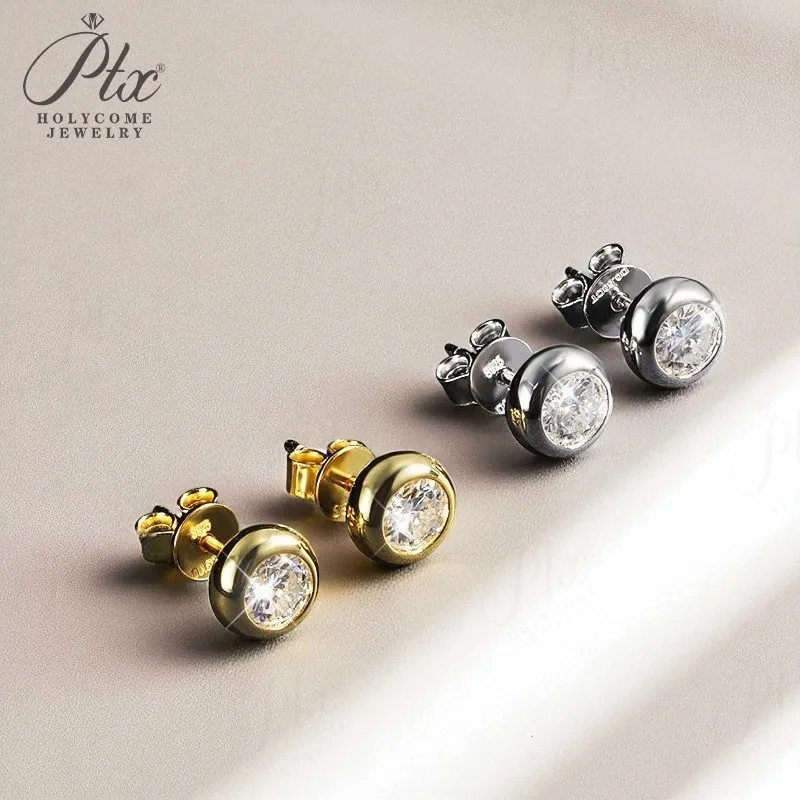 

Серьги с муассанитом, круглая овальная форма, стерлинговое серебро 925 пробы, гипоаллергенные, подарок на Рождество, День Благодарения, день рождения, подвески для повседневного ношения