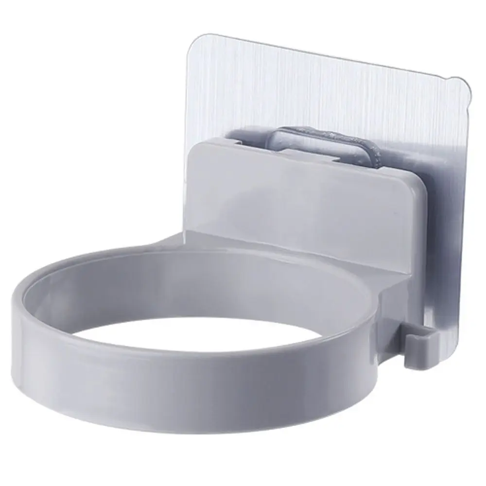 

High Quality ABS Wall Mounted Bathroom Shelves Stand Hanger Wall Shelf Hairdryer Holder Storage Rack