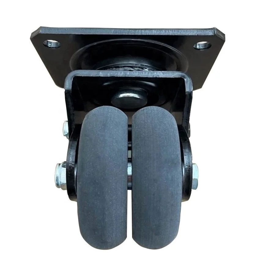S-S روبوت مزدوج العجلات ممتص الصدمات AGV Caster Spring Damper محملة