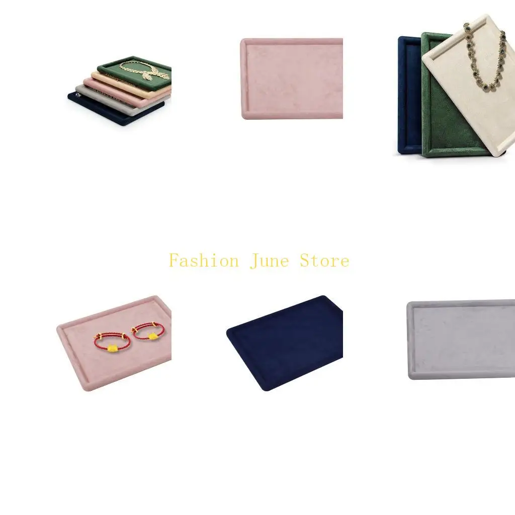 

N5KA Jewelry Drawer for Bracelets and Earrings Rounded Showcase Empty Plate