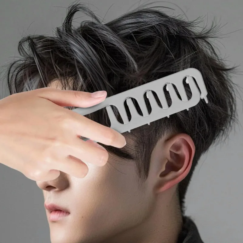 Volumizing Wide Tooth Hair Comb - Styling Tool for Volume And Grooming - Hairdressing Accessory with Seamless Design