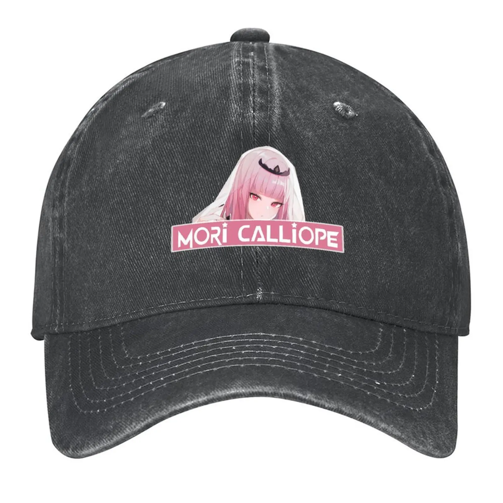 

MORI CALLIOPE Baseball Cap Cosplay Hip Hop Horse Hat Funny hats Men's Luxury Women's