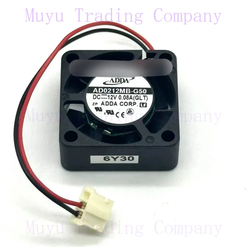 FOR  ADDA AD0212MB-G50 DC 12V 0.08A 25x25x10mm 2-Wire Server Cooling Fan