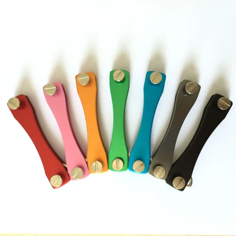 Smart key chain Mini Keychain Compact Key Decorative Holder Clip Home Storage Metal key Clip Aluminum Organizer Keychain Outdoor