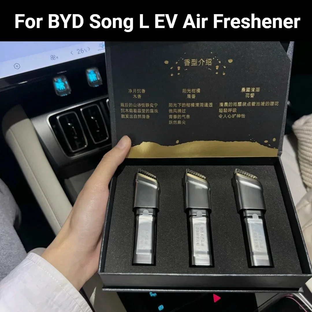 For BYD Song L EV Tang EV Han EV Car Fragrance Kit - Automobile Interior Aromatherapy System Original Fit for Multiple Models