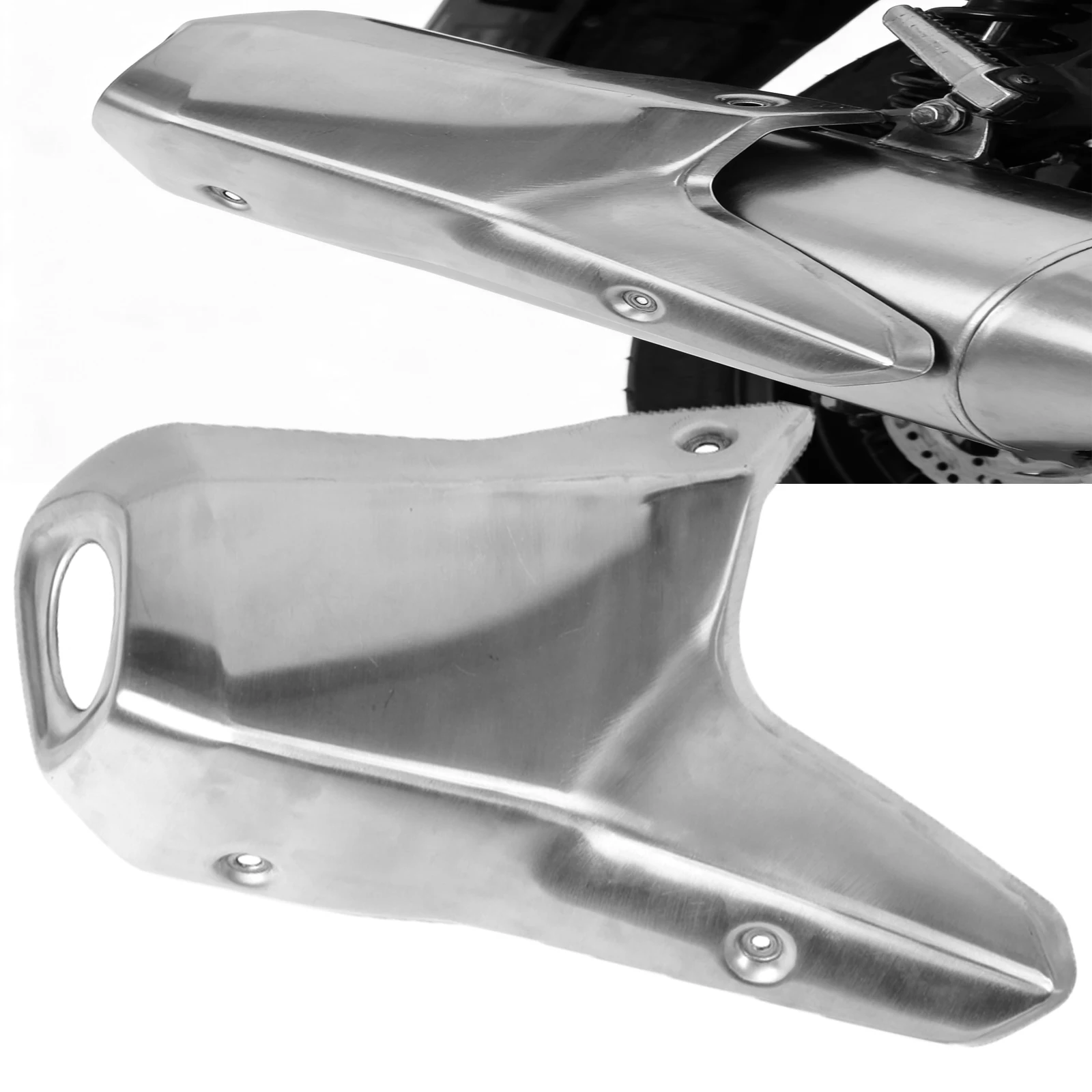 For QJMOTOR SRK600RR SRK600 SRK 600 QJ600GS-3A QJ600GS-3B 2021 Motorcycle Exhaust Pipe Cover Exhaust Heat Shield Protector Guard