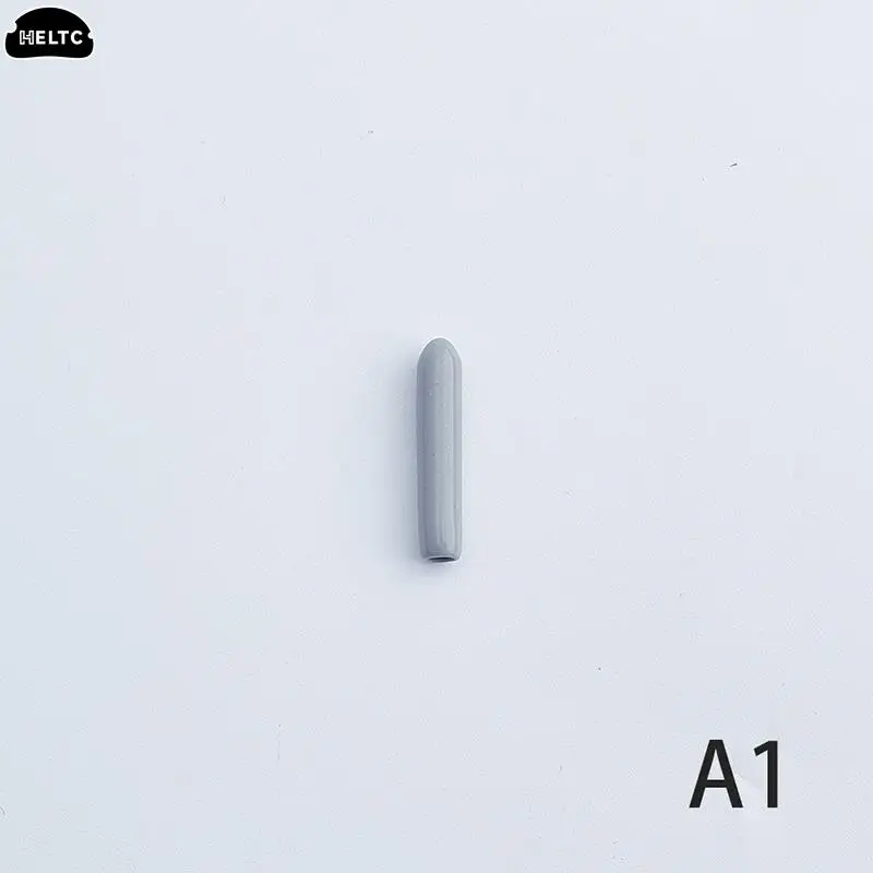 Rodada lava-louças Rack Caps, ponta Tine capa Cap, flexível, cinza, 100pcs