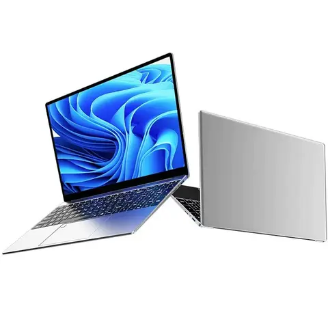 11세대 셀러론 N5095 게이밍 노트북: Win 10/11, 16GB 32GB RAM, 128GB - 2TB SSD. 듀얼 밴드 WiFi, Bluetooth, 검정색 키보드.
