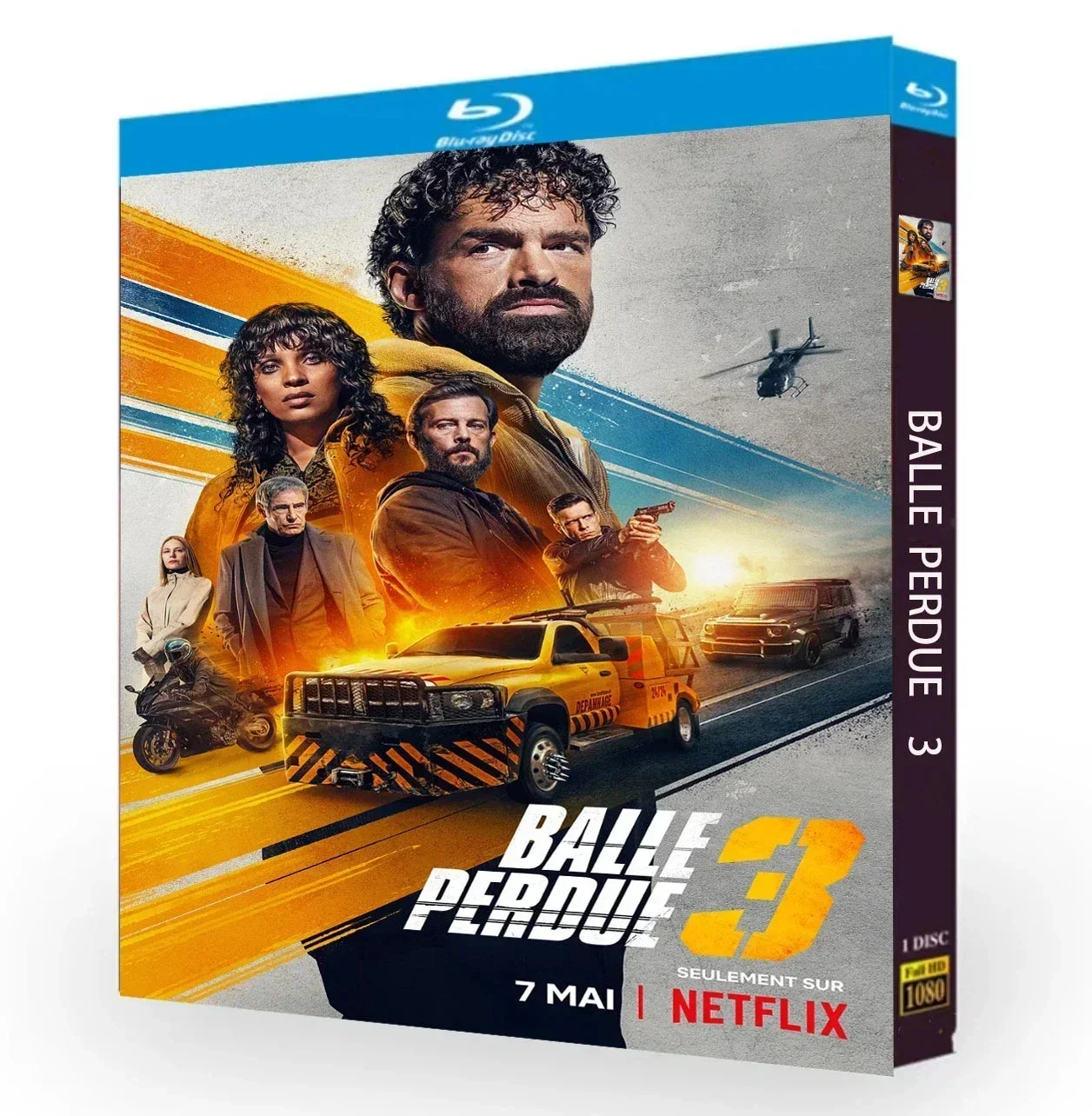 Balle Perdue 3 Blu-ray Disc 1080P High Definition All Region Play Sealed Box BD DVD