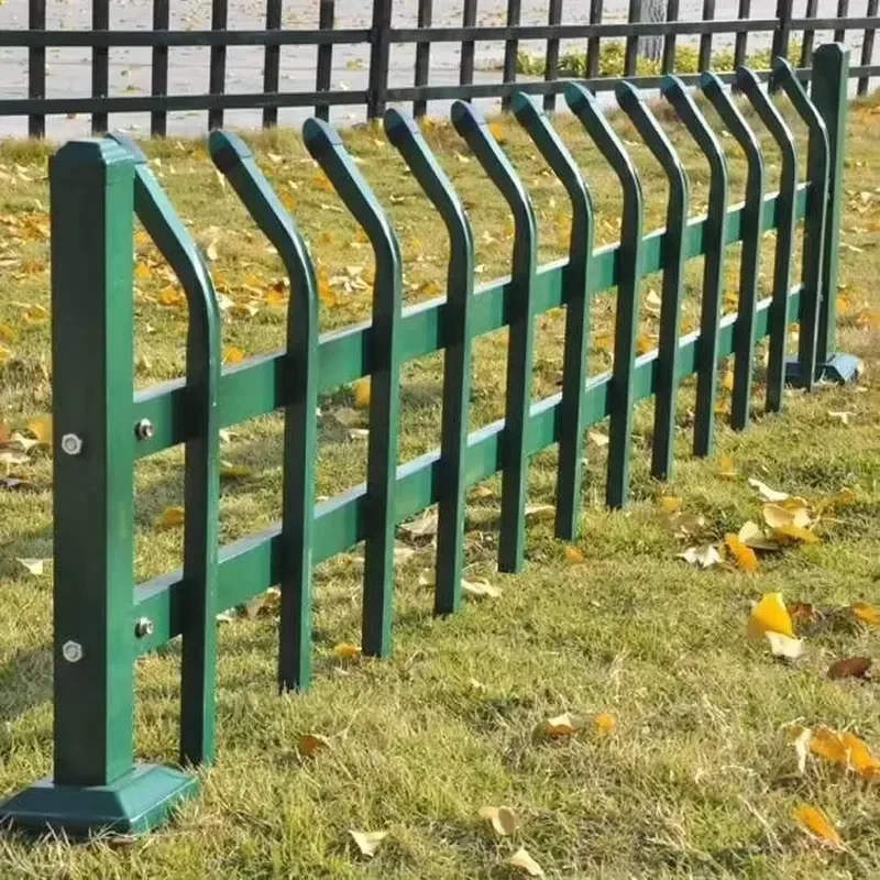 High Quality Outdoor Safety Protection PVC Plastic Steel Fence Garden Fence