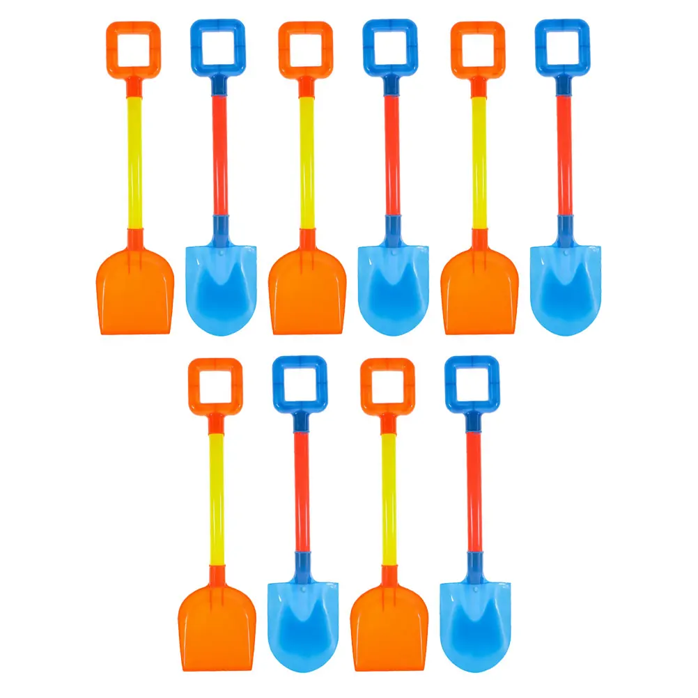 10 Pcs Double Shovel Set Kids Beach Plaything Toy Children Gardening Outdoor Toys for Abs Dig Sand