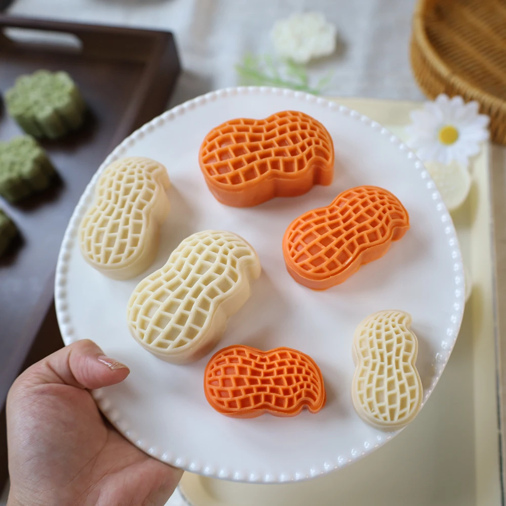 

30g 50g 75g Creative Peanut Moon Cake Mold Cookie Cutter Biscuit Frame Nut Cake Crisp Pastry Dessert Kitchen Decorations Items
