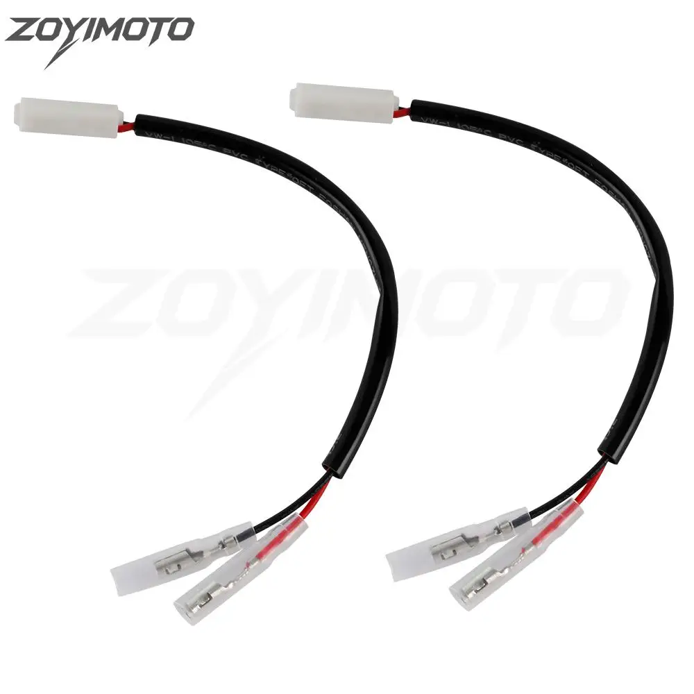 Turn Signal Wiring Harness Adapter Connector Plug Cable For Kawasaki Ninja 400 650 ZX6R Z900 Z650 Z400 Versys 650 KLX230