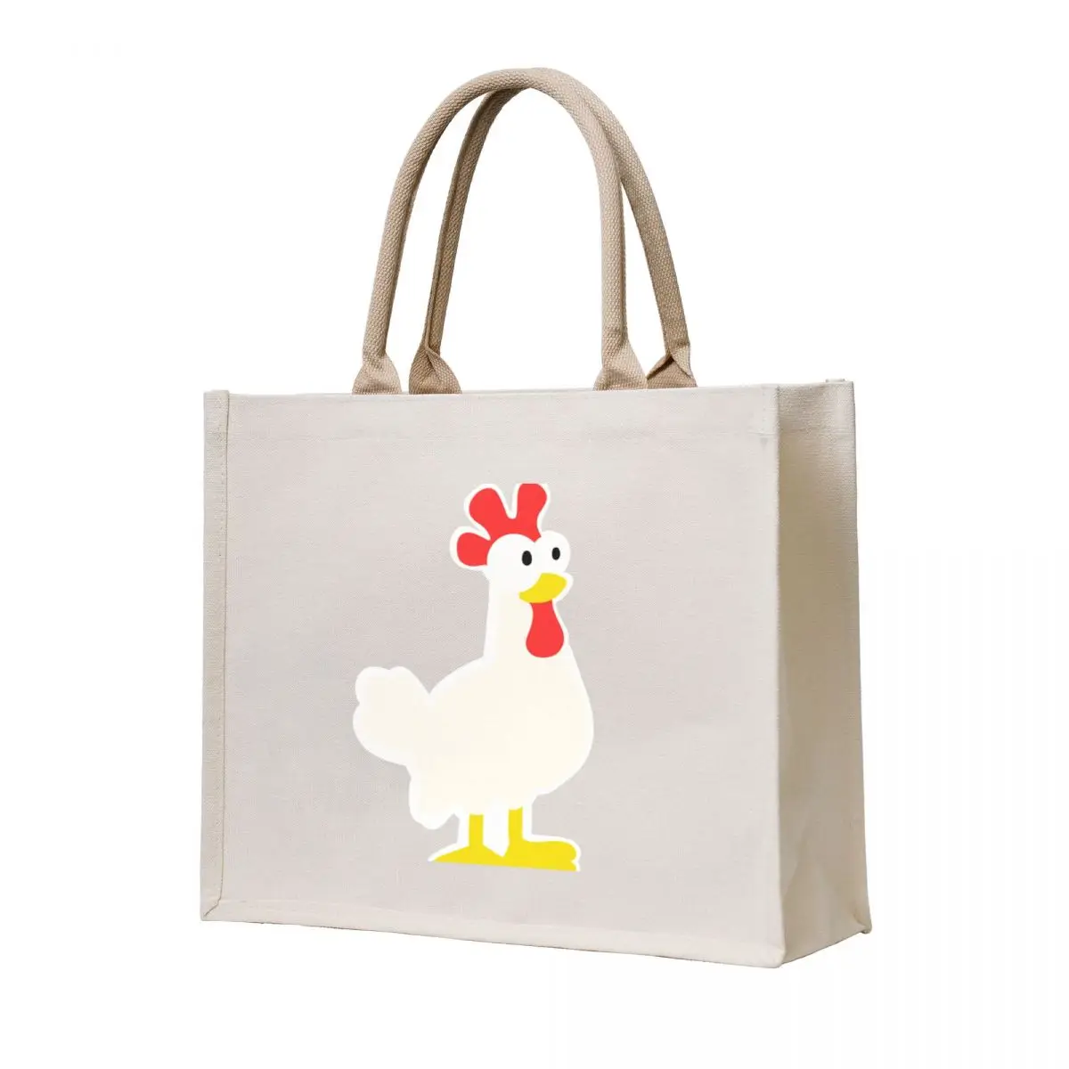 Hay Day Chicken Tote Bag foldable reusable bag Custom bag sacs de shopping