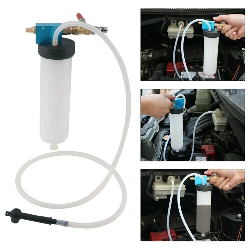 

Car Brake Fluid Oil Replacement Tool Hydraulic Clutch Oil Pump Oil Bleeder Empty Exchange Drained Kit