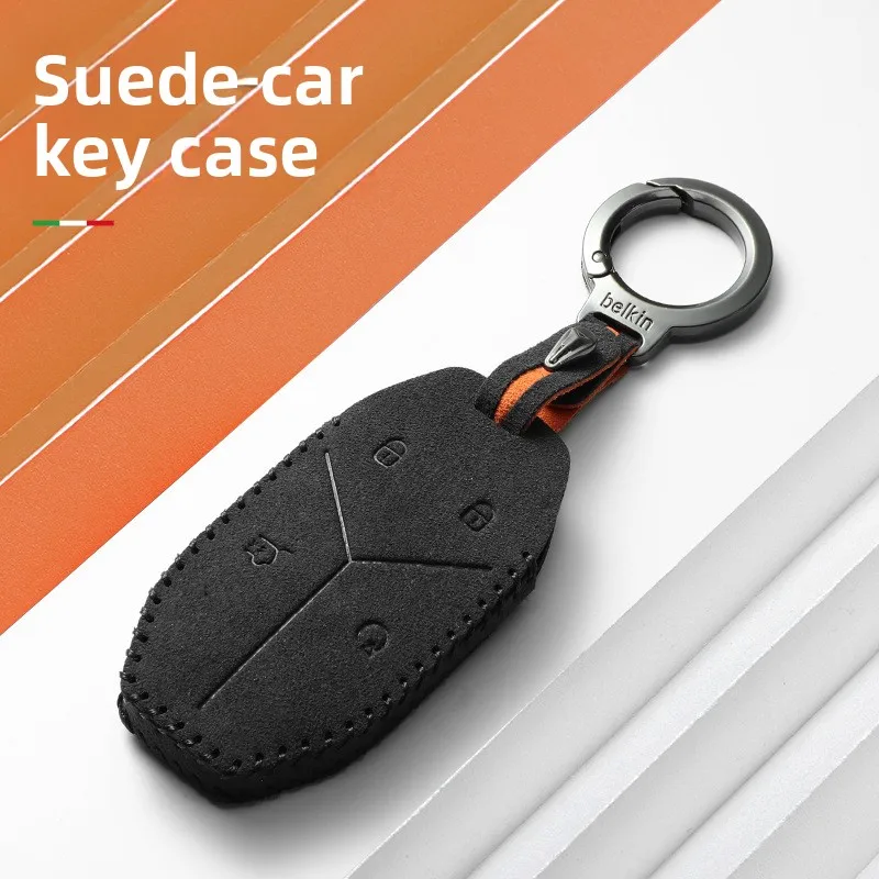 Suitable for BYD Fang Cheng Leopard5Key case for Leopard5Leopard Five Portable Premium Leopard8Leopard3Suede key case