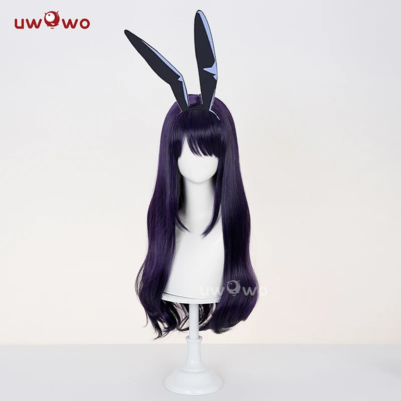 

UWOWO Marin Kitagawaa Wig Anime Marin Kitagawaa Black Bunny Suit Cosplay Wig Long Hair Black Hair Halloween Wig