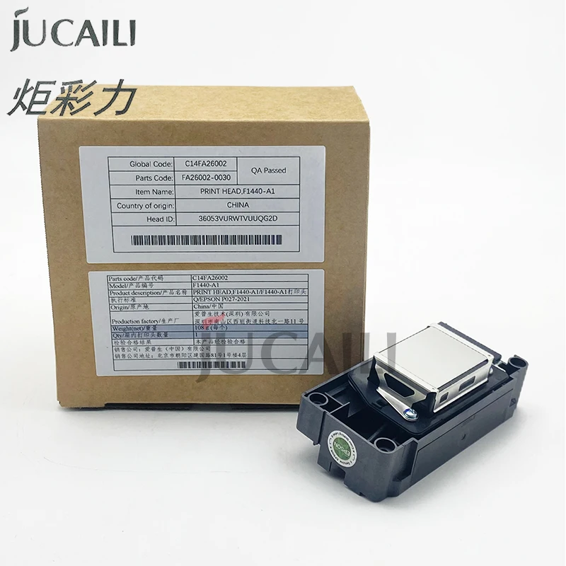 

JUCAILI 100% New DX5 print head F1440-A1 for Epson DX5 head unlocked F186000 eco solvent printer 8 ink damper slots