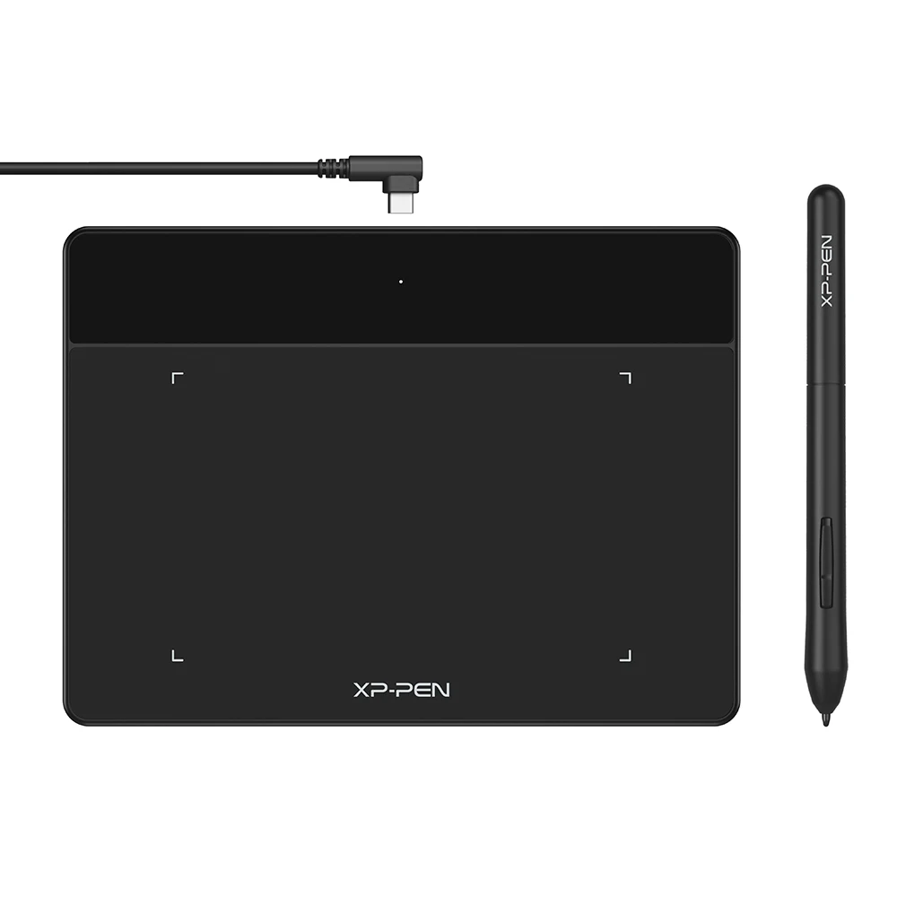 XPPen Deco Fun XS digitale tekentablet grafische tablet 4 inch voor kunsthandtekening online onderwijs voor Windows Mac Android Linux