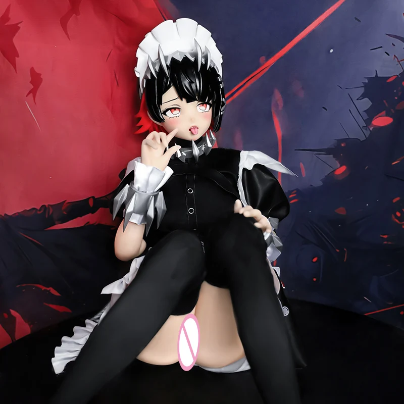 ตุ๊กตาอนิเมะญี่ปุ่น RENHEYUOU ตุ๊กตาซิลิโคนเสมือนจริงสำหรับผู้ชาย สามารถสอดใส่เข้าช่องคลอดและทวารหนักได้