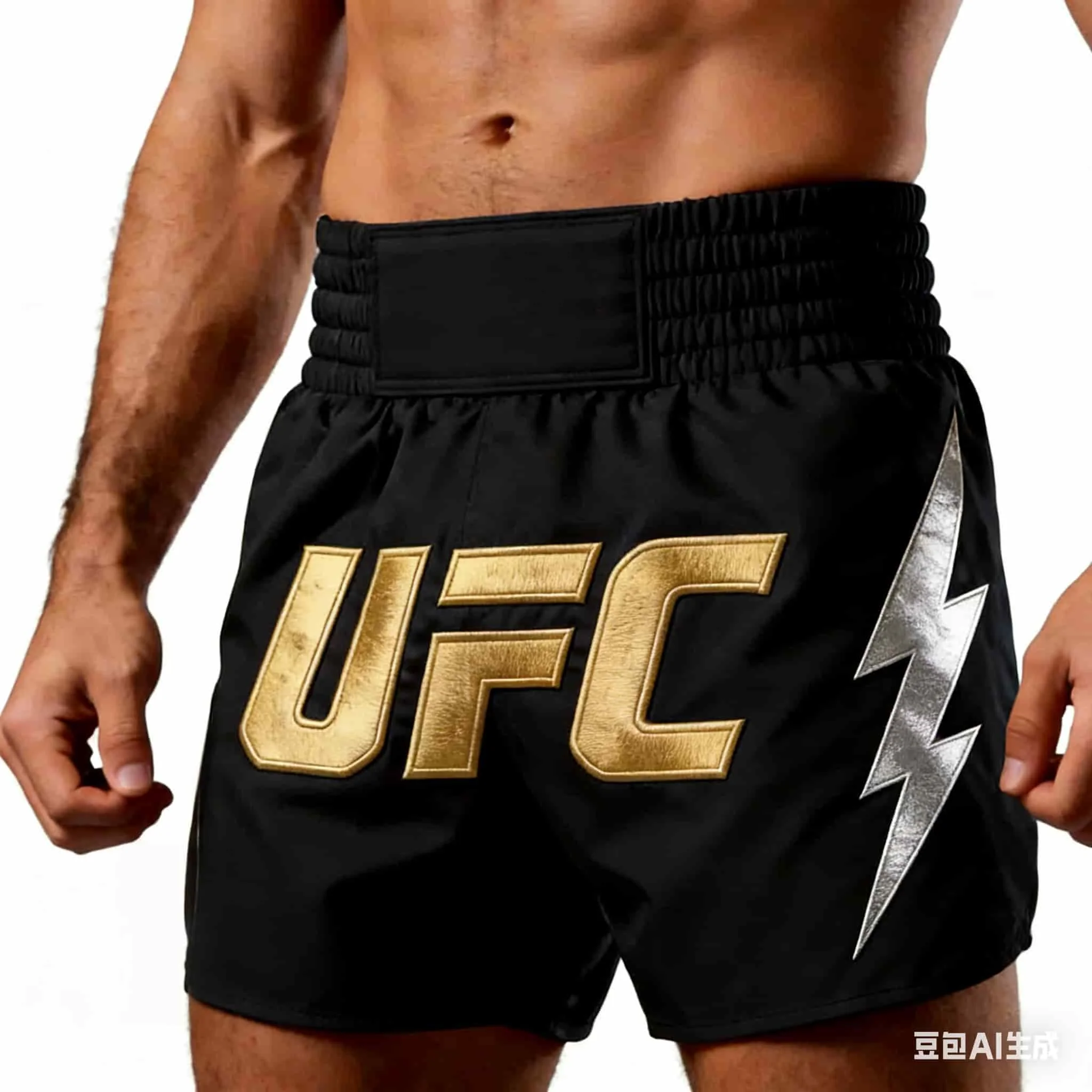 

2026 New Wolf King Men's UFC Fighting Night Shorts Boxing Jujutsu Shorts MMA Octagonal Cage Oversized Breathable Sports Shorts