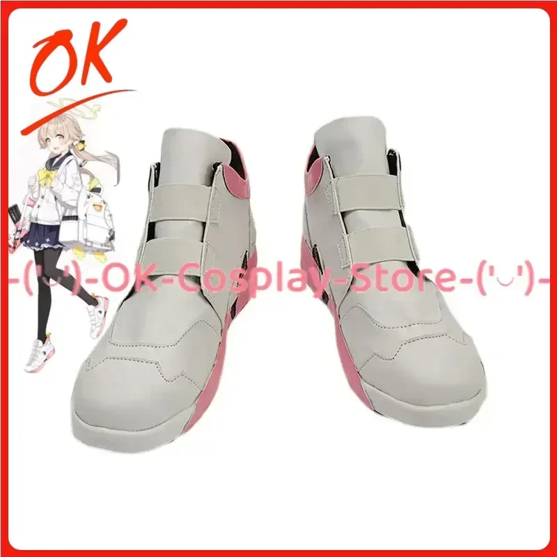 [Customized Size] Blue Archive Ajitani Hifumi Cosplay Shoes Game Roleplay Costume Prop Halloween Carnival Party Boots PU Leather