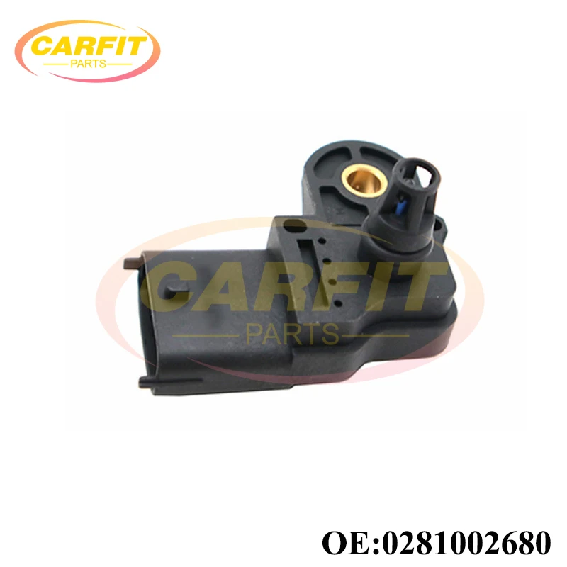 New OEM 0281002680 Intake Manifold Pressure MAP Sensor For Opel Astra H Zafira A Saab 9-3 Alfa Romeo Fiat Croma Auto Parts