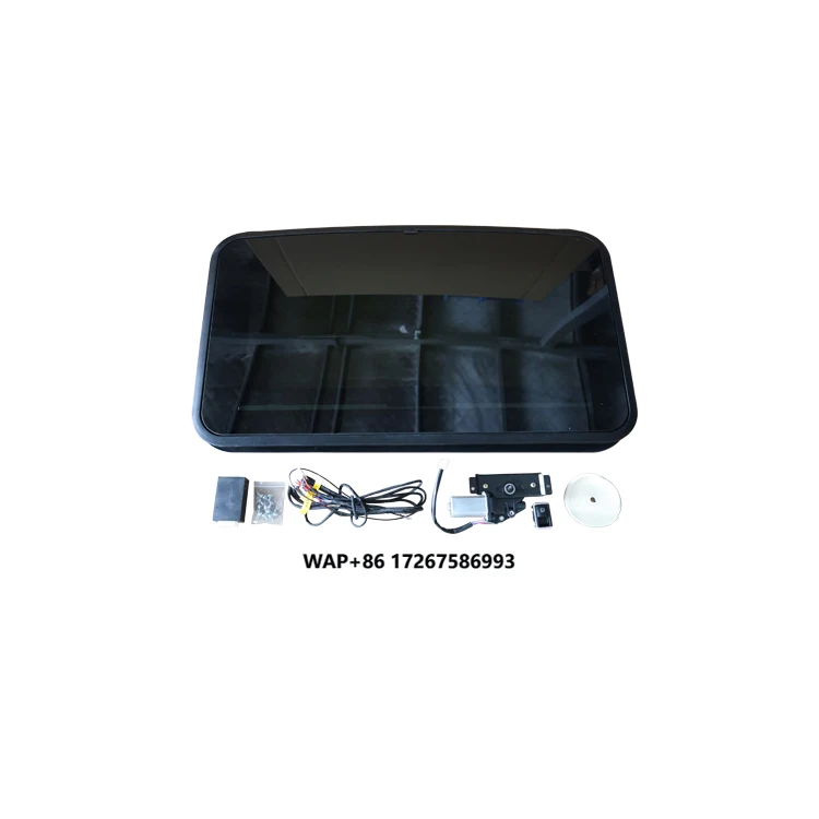 

Auto Parts Sunroof Size 860*495mm Aftermarket Electric Universal Sunroof Car Skylight Glass Car Windows Factory Wholesale SC300