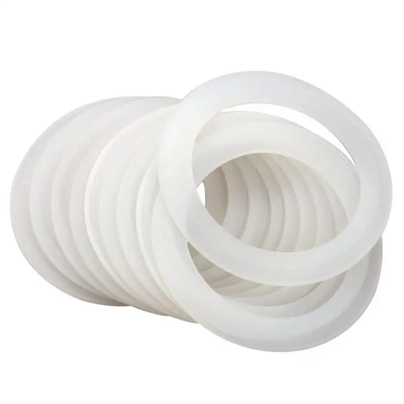 10 Pieces Rubber Seals Rings Replacement Gasket Leak Proof Canning Seals Vacuum Bottles Sealing Ring Pad For Glass Clip Top Jars