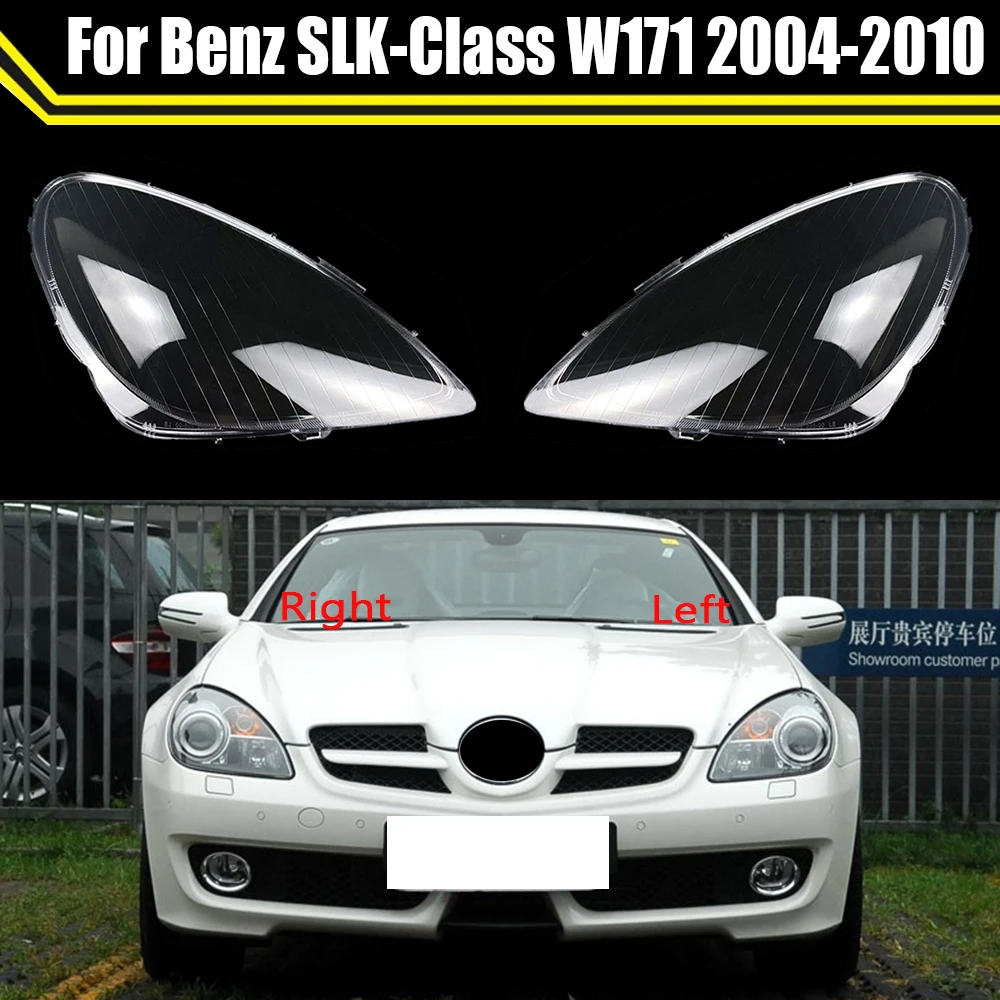 

Car Headlight Cover Headlamp Lampshade Lampcover Head Lamp Lens Shell For Mercedes-Benz SLK-Class W171 SLK280 300 350 2004~2010