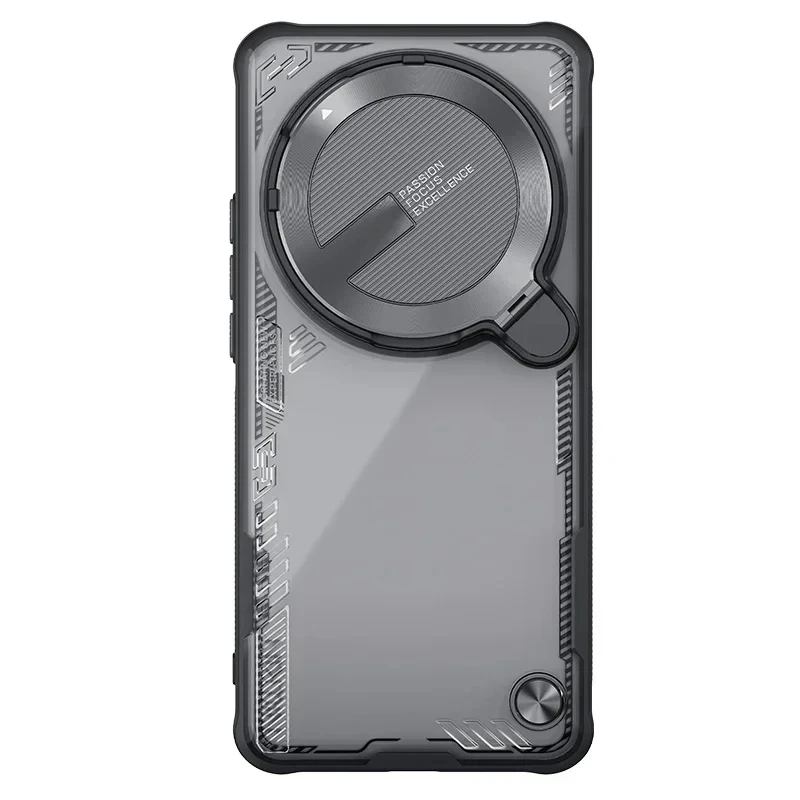 NILLKIN Iceblade for Xiaomi 15 Ultra 2025 Magnetic Case Eco Anti Yellowing with Aluminum Stand Lens Protection Shock Proof Shell