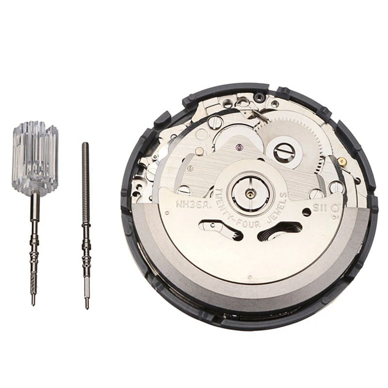 

Automatic Watch Movement Mens Parts Mechanical Watch Movement NH36A Movement Watch Replace Accessories