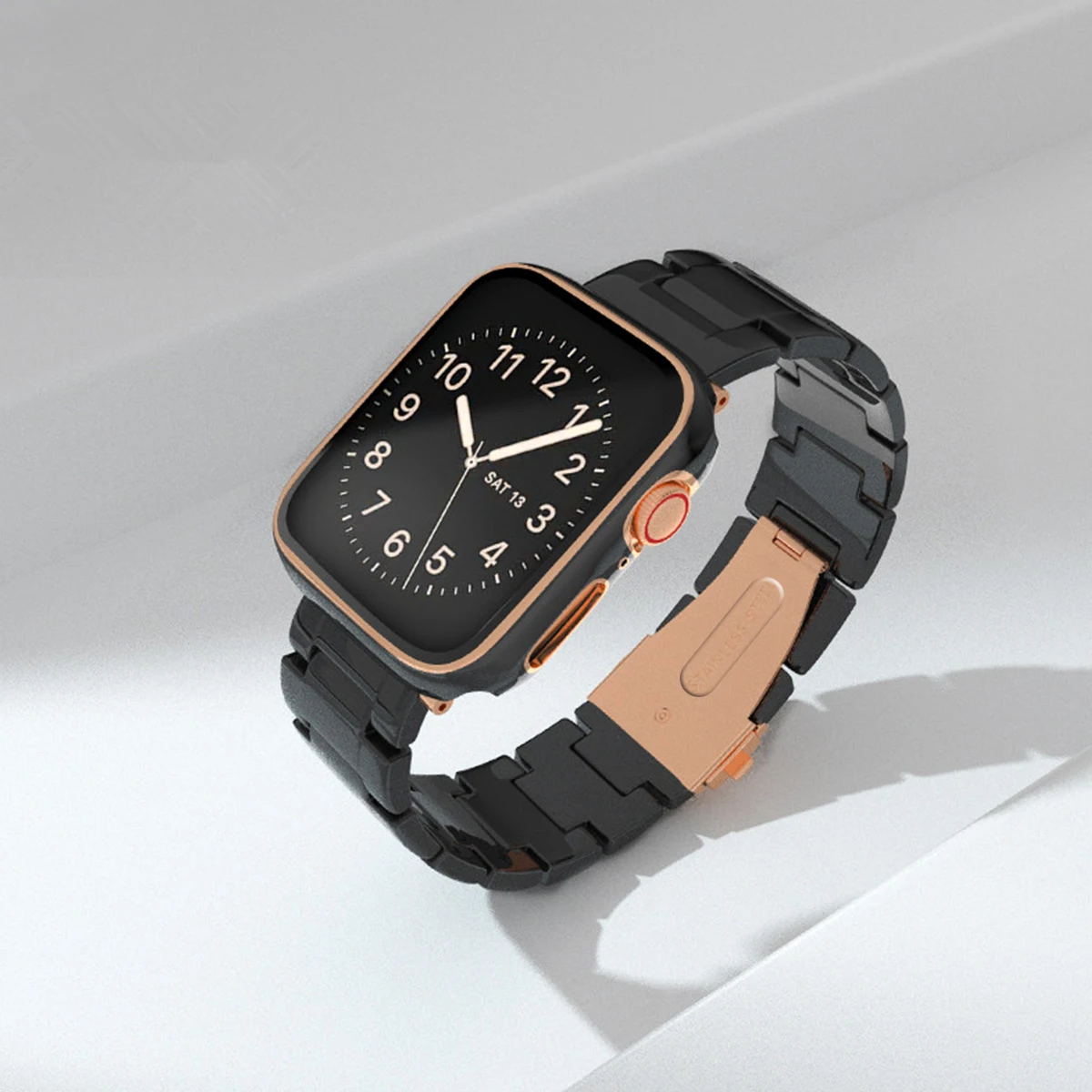 Transparentes Armband für Apple Watch 44mm 45 46 49 38 40 41 42mm Buntes Armband für iWatch Series 12 11 10 9 8 7 6 5 4 SE – Detail 13