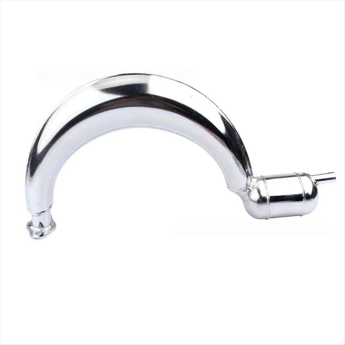 Compatible Motorcycle Exhaust Pipe for 49cc 50cc 60cc 80cc 100cc Electric Bicycle Bike Engine Motor Muffler Exhaust Pipe view 3