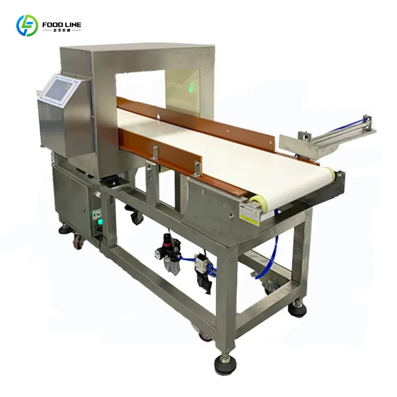 Food Metal Detector Stainless Steel Multi-Freq Anti-Interference AutoReject for Liquid Sauce Powder Gran Paste