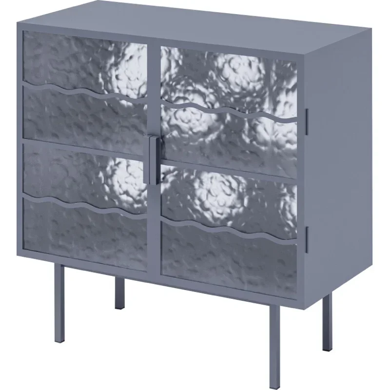 

Grid window cabinet, Nordic minimalist modern living room, dining room, sideboard cabinet, storage cabinet