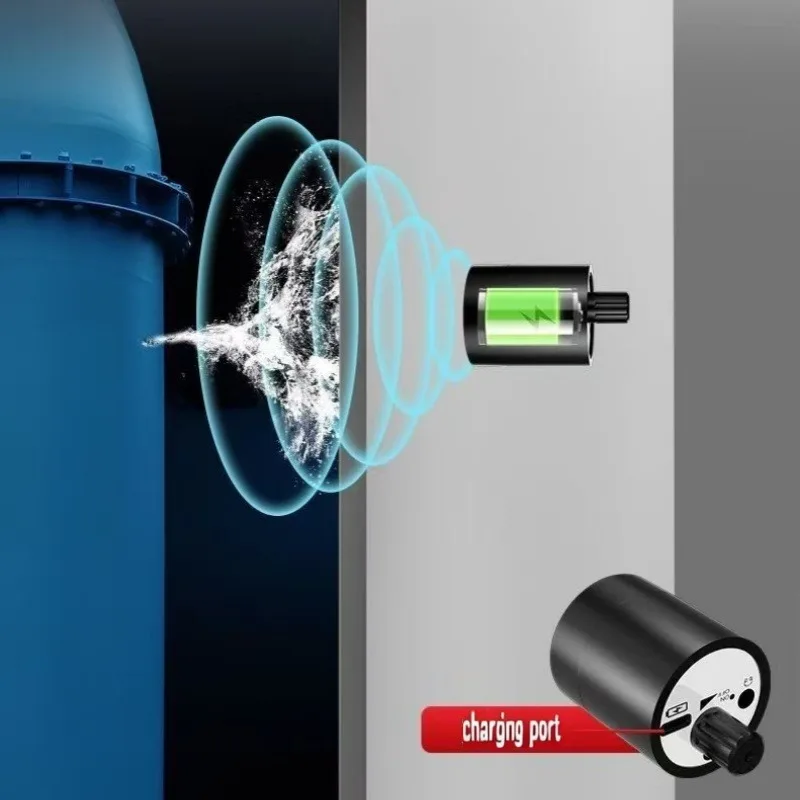 كاشف تسرب المياه كاشف تسرب المياه المحمول لأنابيب الحائط تسرب محدد مع مسبار حساس كاشف تسرب المياه #4