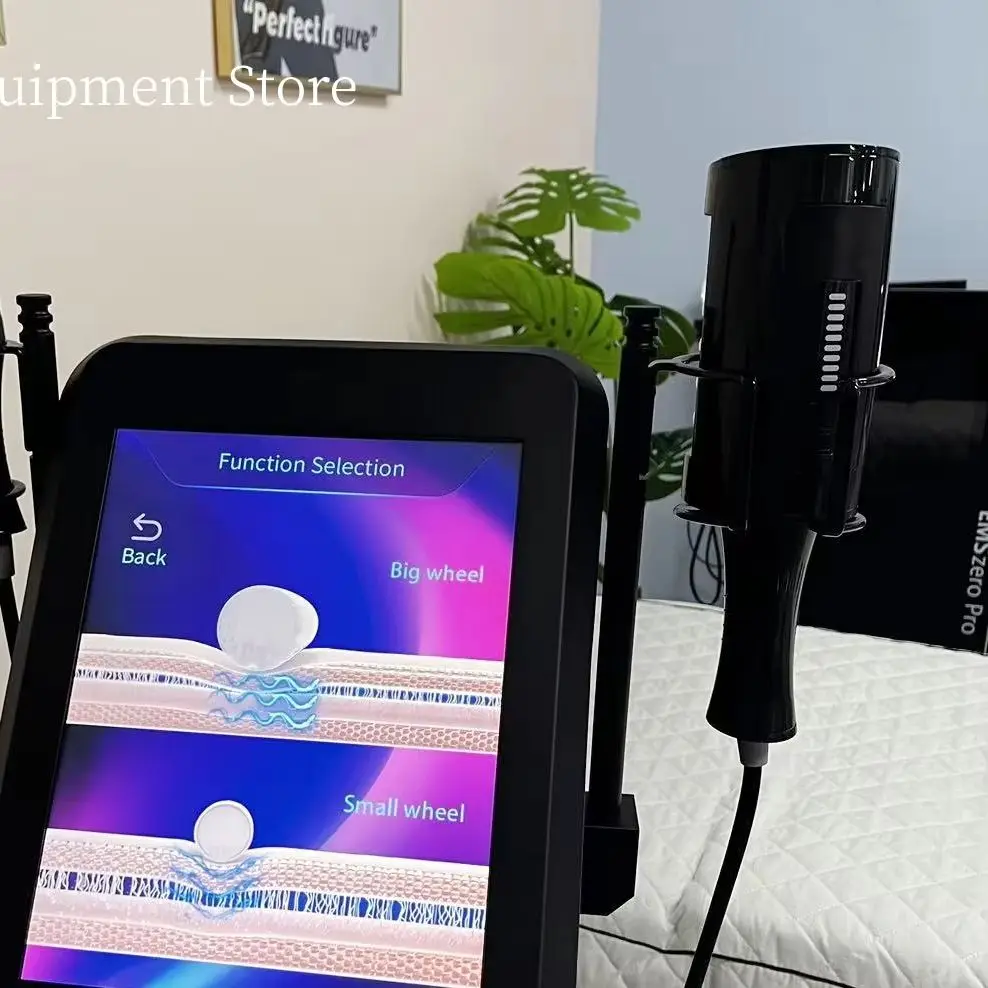 

MYOslim Body Sculpt Machine 6500W 200HZ Roller EMS RF Sculpting Weight Loss Electromagnetic Slimming Muscle Stimulation Massager